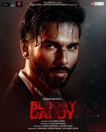 Download Bloody Daddy 2023 Hindi Movie WEB-DL 1080p 720p 480p HEVC