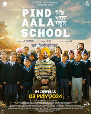 Download Pind Aala School 2024 Punjabi WEB-DL 1080p 720p 480p HEVC